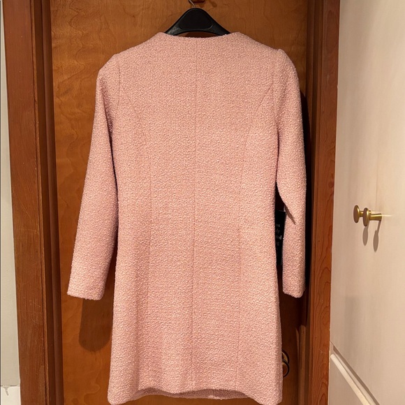 Chic Pink Teddy Jacket for Women - Picture 2 of 4
